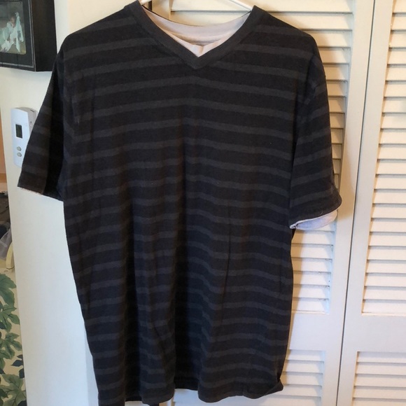 Other - Men's Gray/Black striped the shirt no flaws SzL